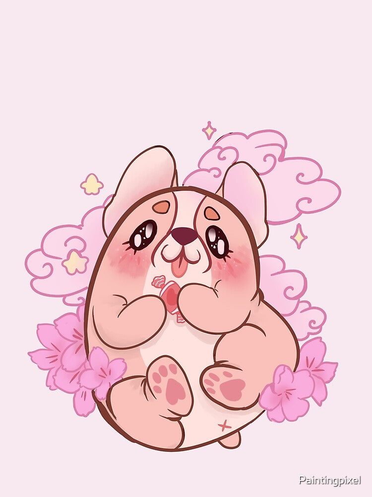 Super Kawaii Pembroke Corgi by Paintingpixel