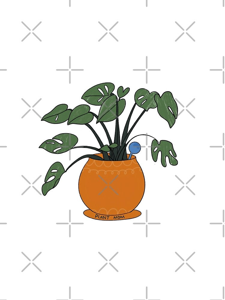 Houseplant Lover Mom Monstera by carroteraser