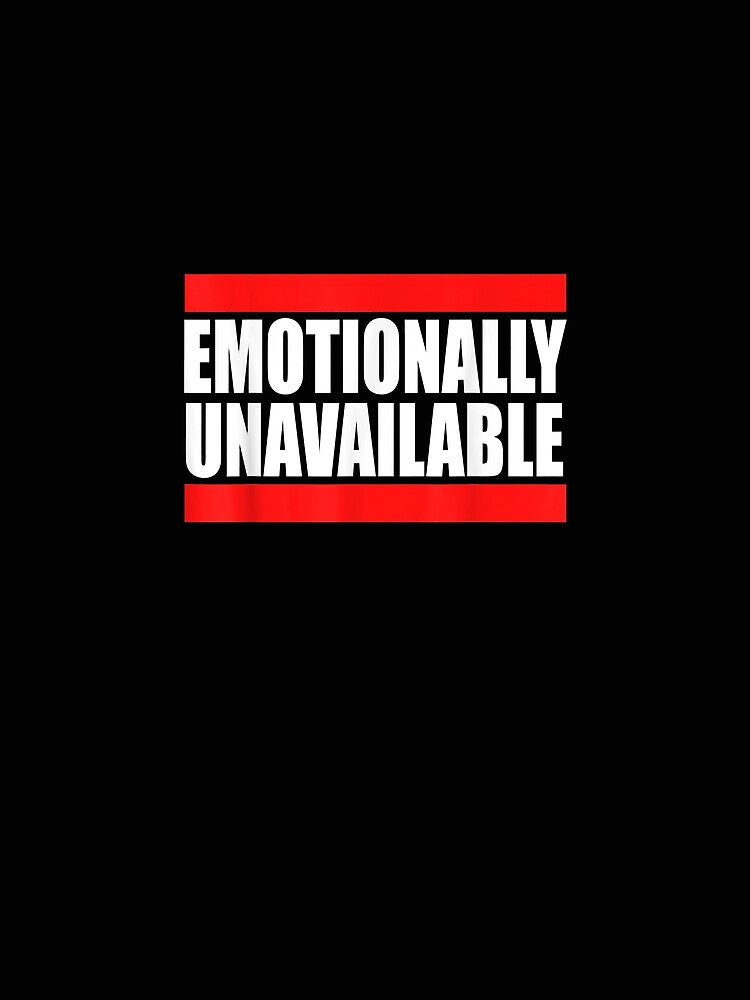 Emotionally Unavailable Joke Sarcastic Emo by begin-again