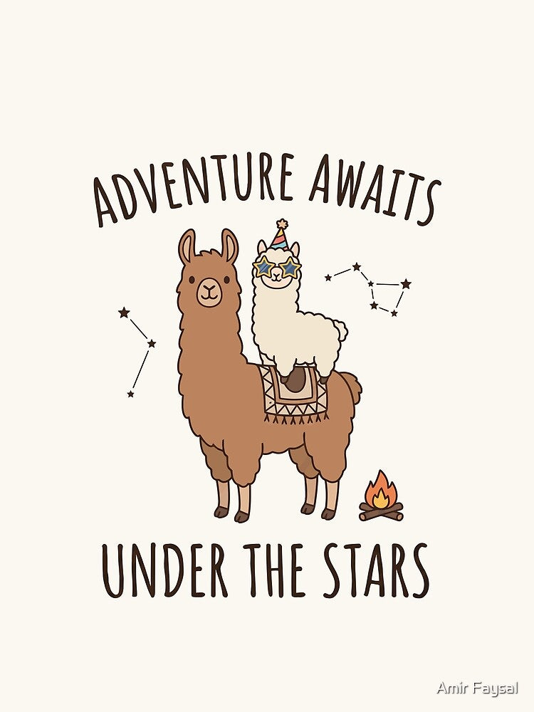 Adventure Awaits Under the Stars by Amir Faysal