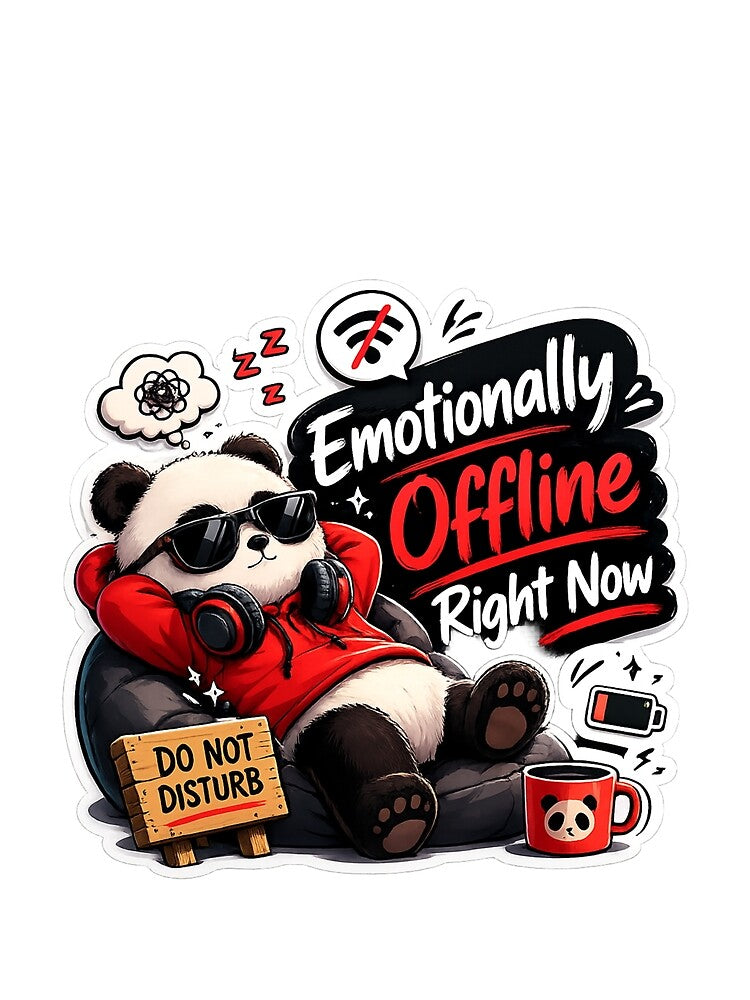 Emotionally Offline Panda Mode by PixoNest