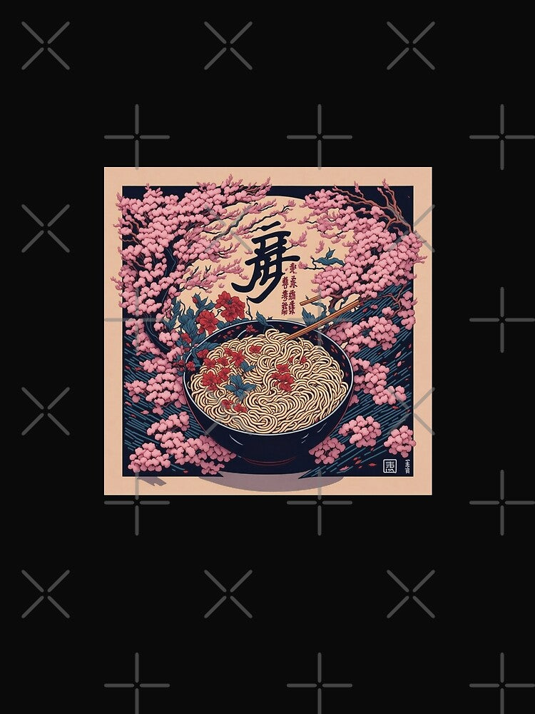 The Great Ramen Big Bowl Noodle cherry blossom by ValleyDream