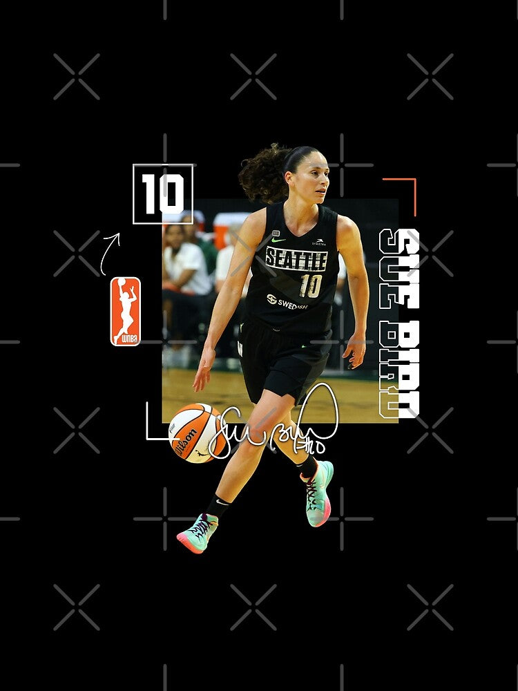 Sue Bird Legend Basketball 3000 Assists Signature Retro Vintage 80s 90s Bootleg Rap Style by LedanWyman