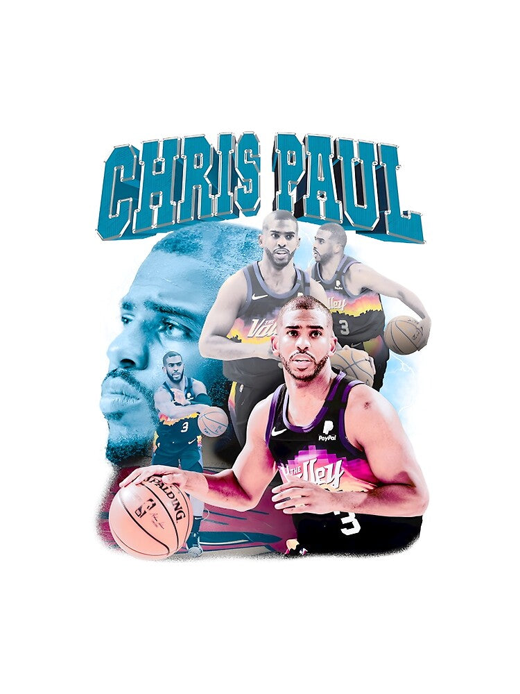 Chris Paul Bootleg Vintage Shirt, Cp3 Retro 90S Style Graphic Tee LIMITED EDITION by Barsandloops
