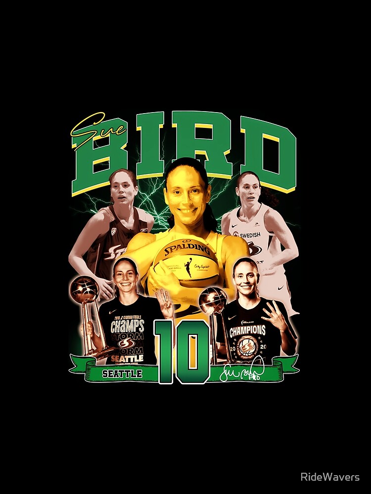 Sue Bird Legend Basketball 3000 Assists Signature Vintage Retro 80s 90s Bootleg Rap Style by RideWavers