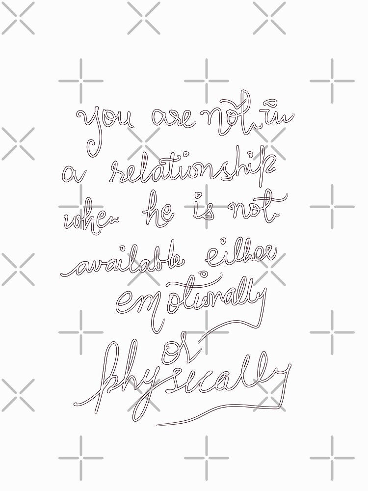 You are not in a relationship by chuckletuckle