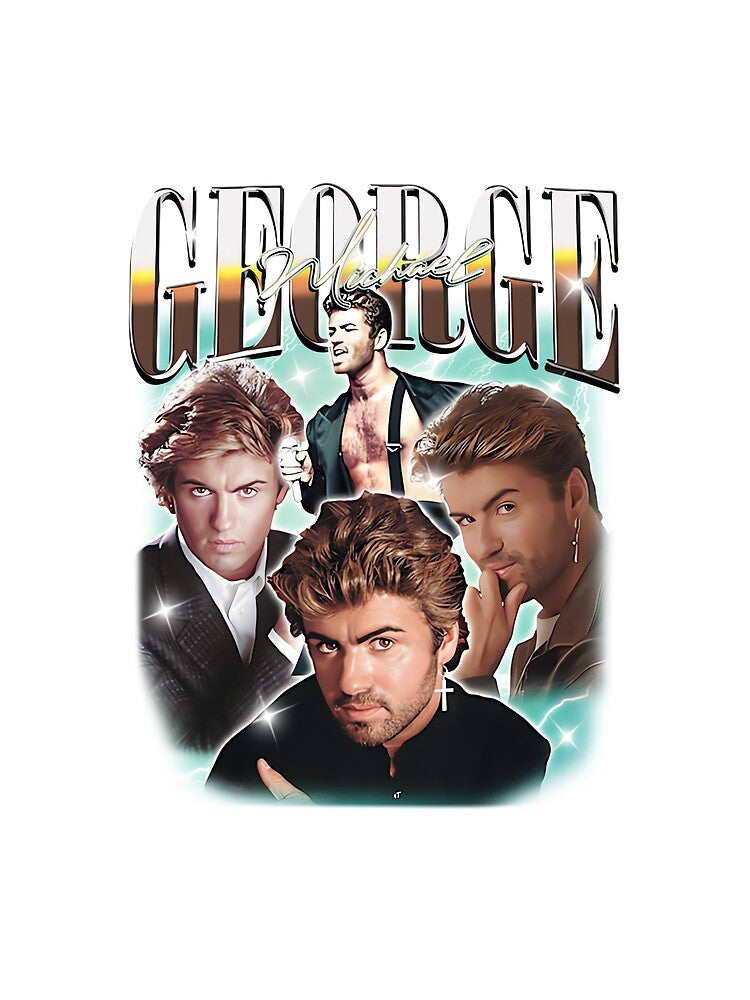George Michael Bootleg Vintage Shirt, 90S Retro Music Icon Graphic Tee ⭐⭐⭐⭐⭐ by Barsandloops