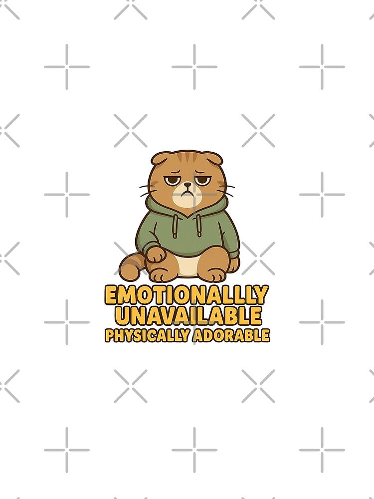 Emotionally Unavailable – Cute but Distant Bear Cat by FriskySloths