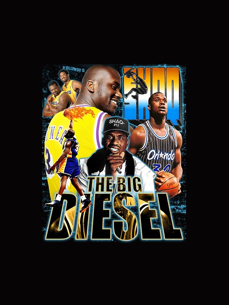 Shaquille O'Neal 90S Vintage Bootleg Rap 90S Vintage Bootleg Rap by JeffreyFletch