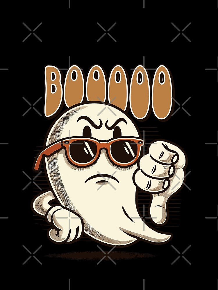 Booing Ghost Funny Ghost Design by LuminOrb