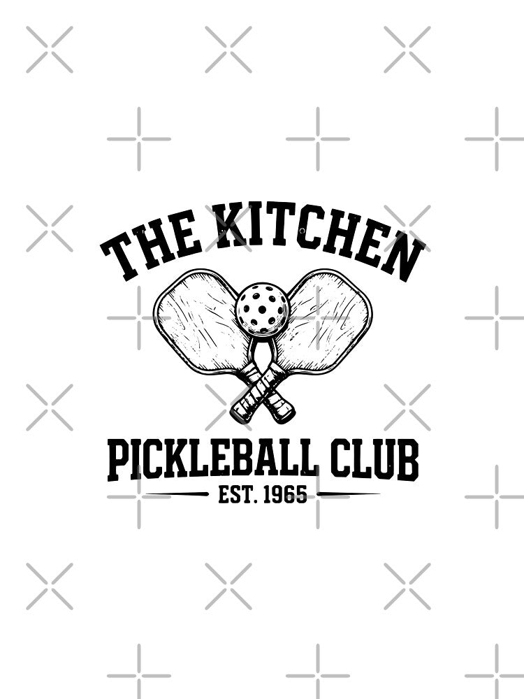 Vintage Pickleball Club The Kitchen 1965 Sports Team by gunaone-design
