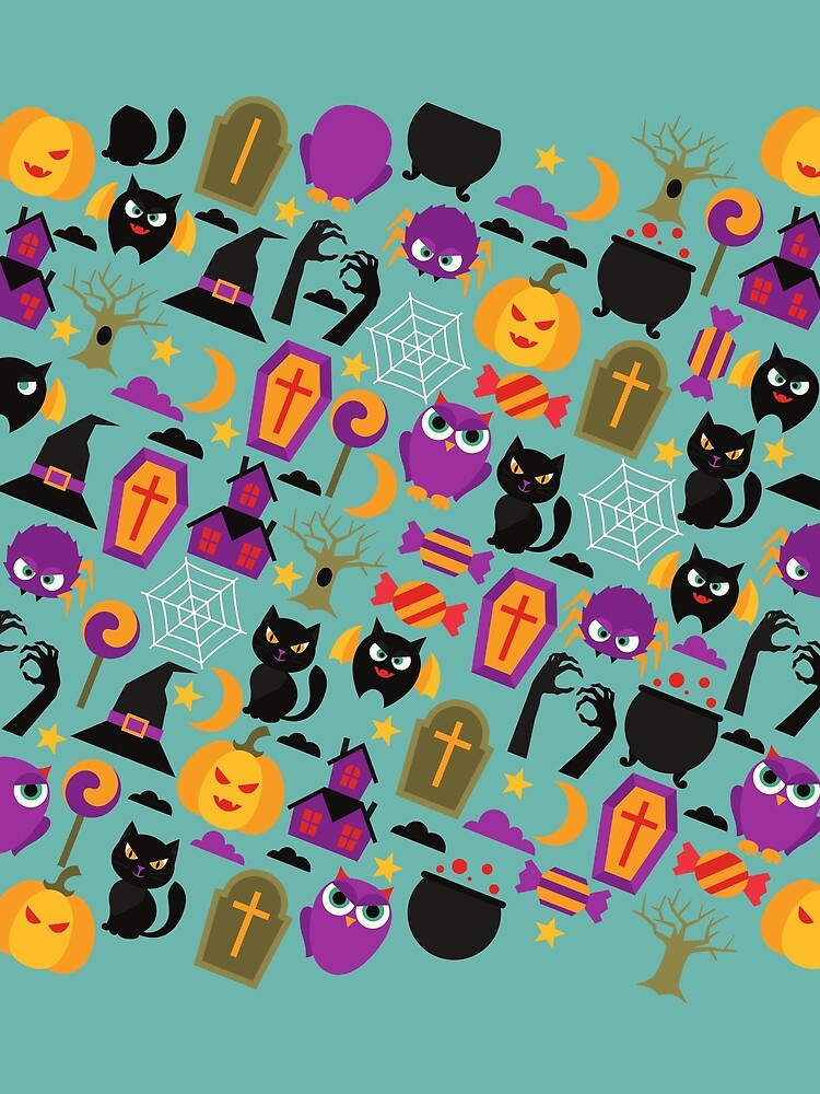 Halloween pattern by Medbouhouch