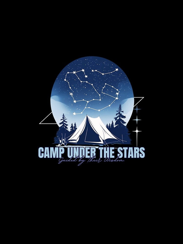 Hiking and Astrology - Camp under the stars guided by their wisdom by Designs-Labs