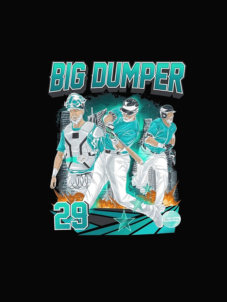Big Dumper 29 Baseball Retro by PickleballWeart