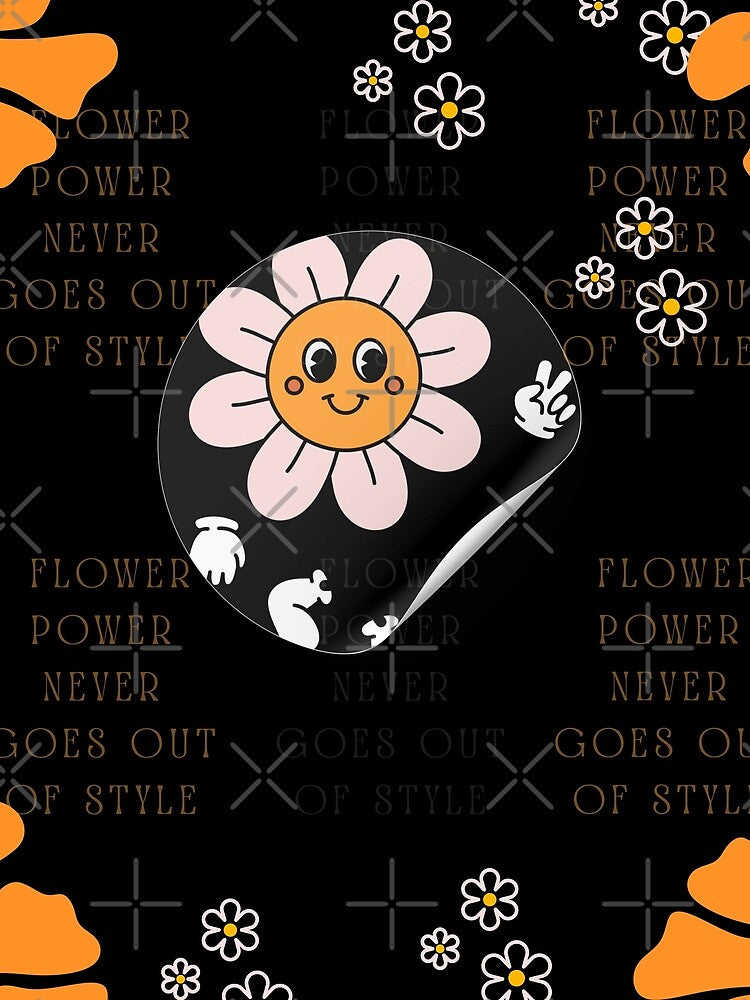 Flower Power Never Goes Out of Style by Pamthedesigner
