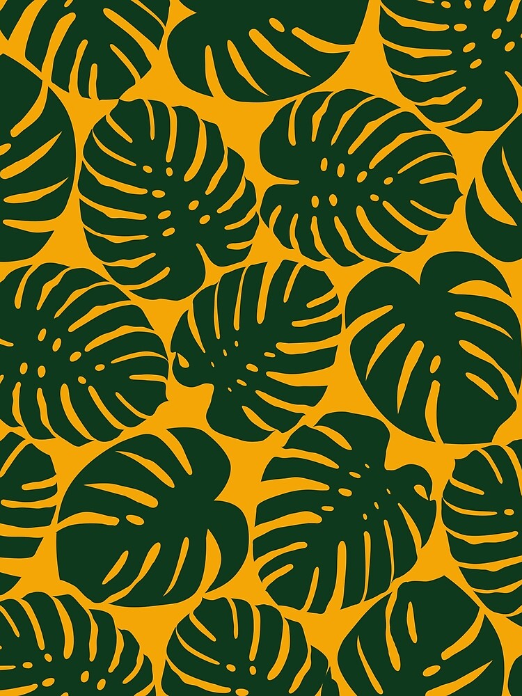 Monstera Leaf Pattern by Corrie Mick