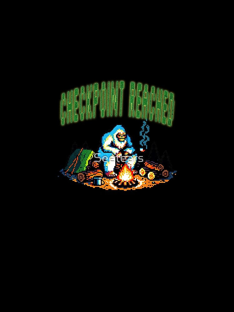 Checkpoint Reached Gaming Bigfoot by Seetears