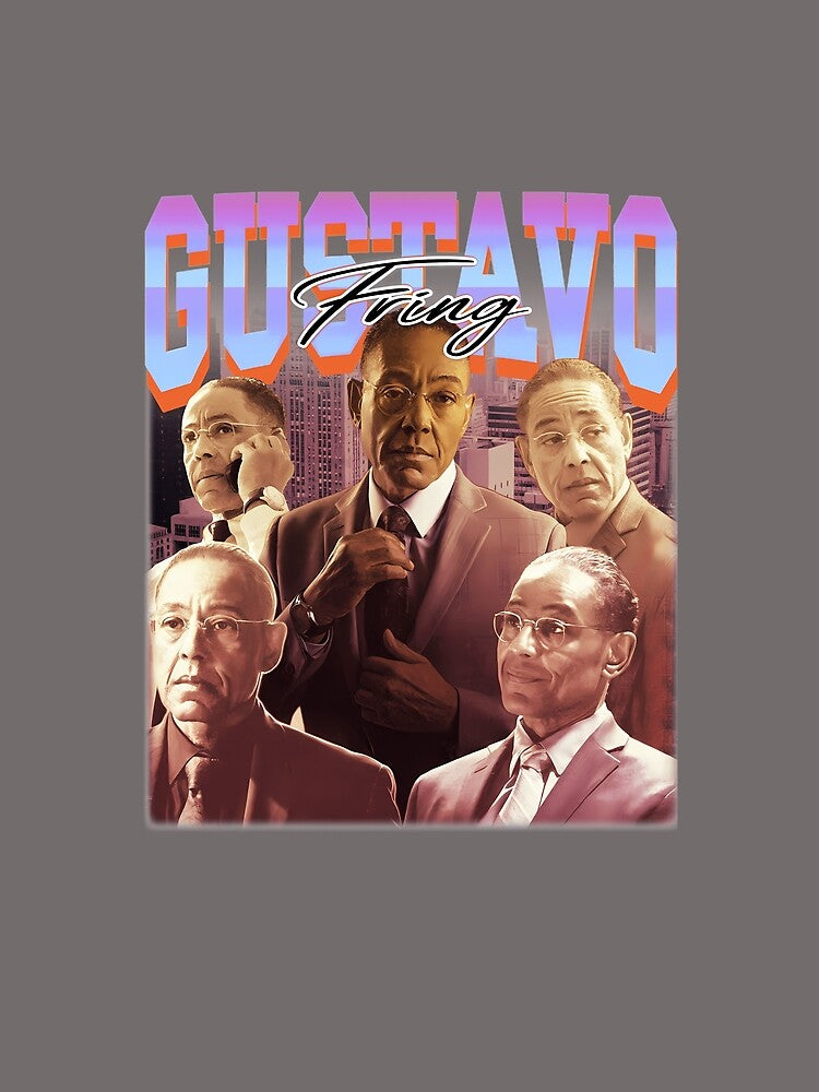GUSTAVO-FRING-VINTAGE-90S-RAP-STYLE-GUSTAVO-FRING-BOOTLEG-FAN by LunaEssentials