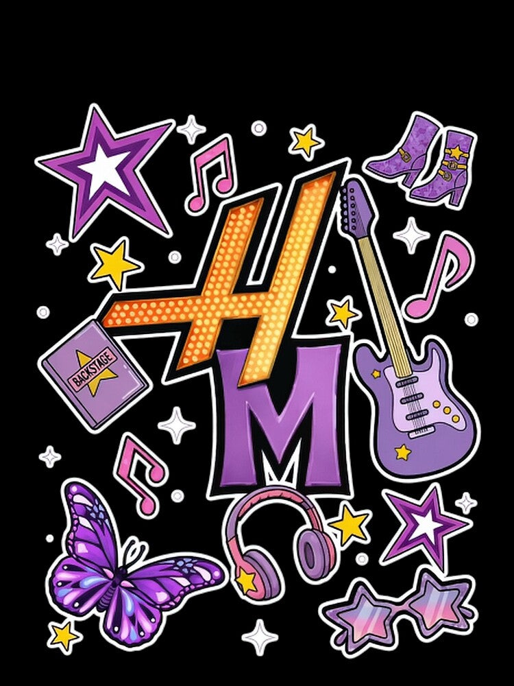 Hannah Montana Music Icons Y2K Pop Star Cute Aesthetic Classic T-Shirt by frexalos