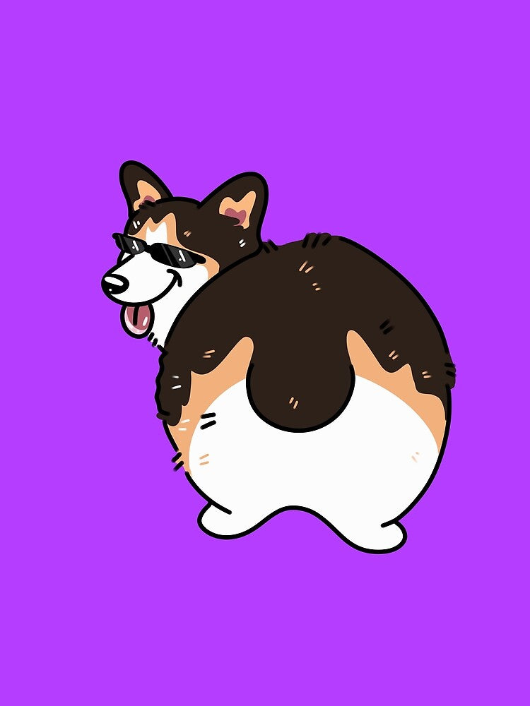 Cool Butt Corgi by CorgoShop