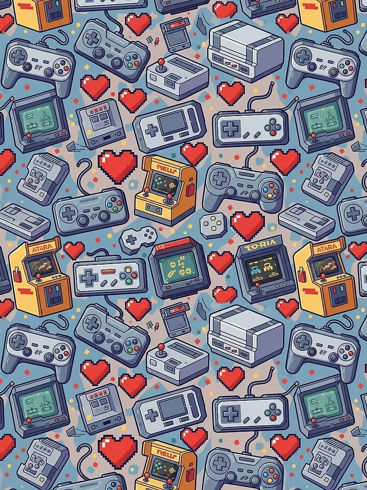 Retro Video Game Nostalgia by MySignatureItems