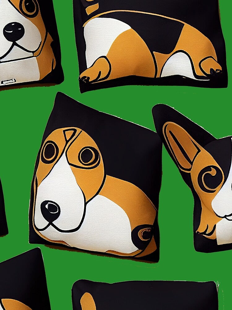 corgi pattern by Aliveforfun