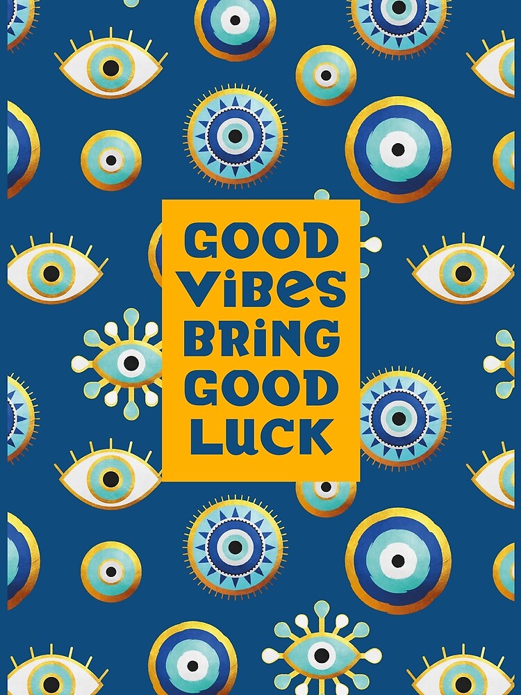 Good vibes bring good luck by SirenSeventyOne