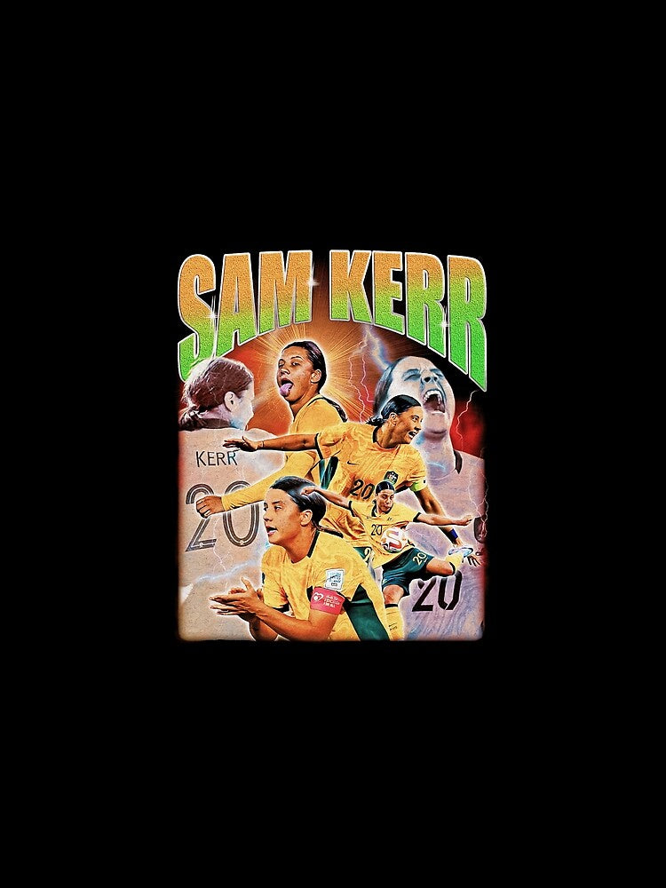 Sam Kerr Australia Pride Vintage Bootleg Style by Levihumil