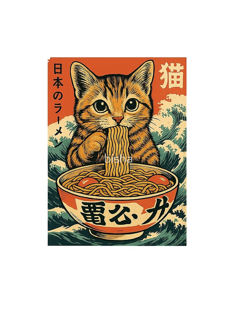 Catzilla Ramen by bisha