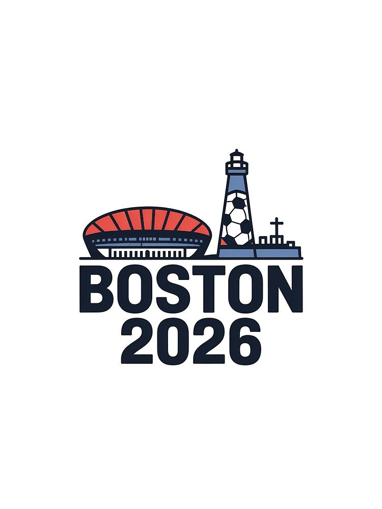 Boston 2026 New England Soccer Souvenir T-Shirt V11 by DarylWelsh2024