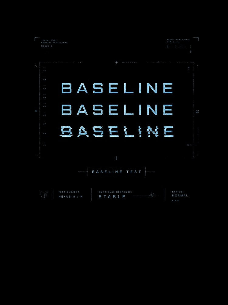Baseline Test - Glitch Text - Blade Runner 2049 by hesjustken