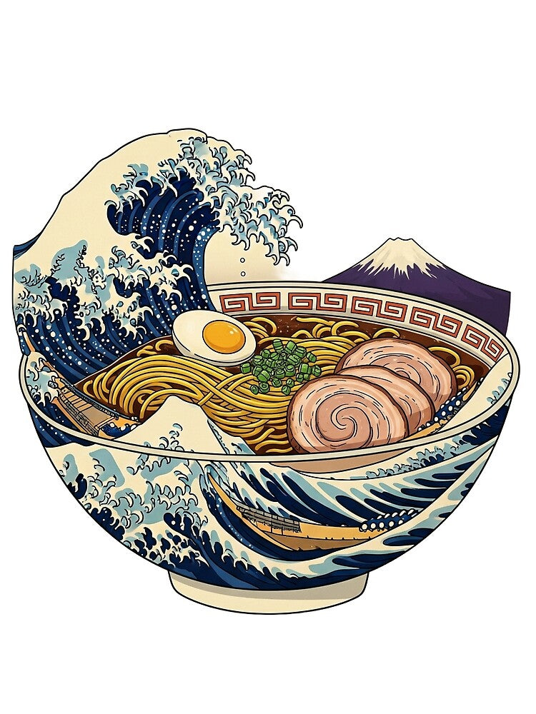 Retro Ramen Wave by RaphSainte