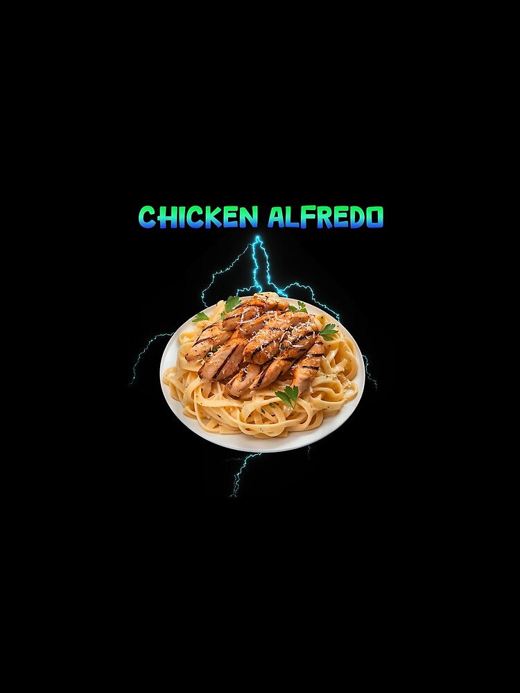 Chicken Alfredo Meme Bootleg Rap Style 90s Vintage Funny by PaulTSchafer