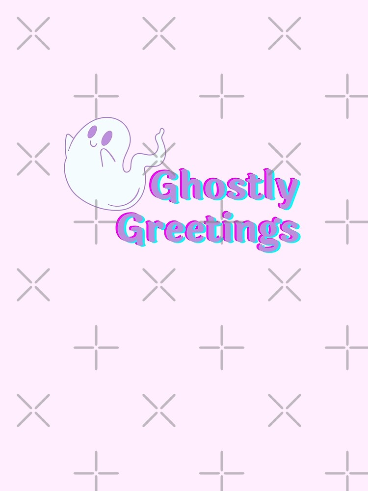 Ghostly Greetings Cute Ghost by ThievingNargles