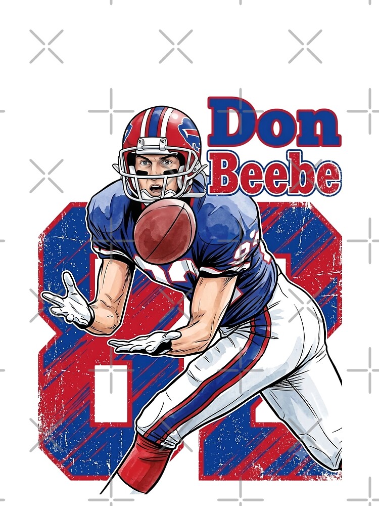 Don Beebe Retro 90s Vintage Bootleg Style Football by Thogan0416