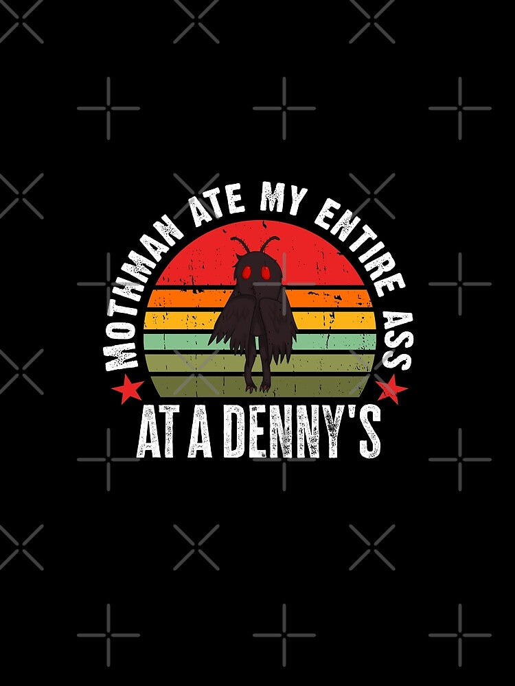 Vintage Mothman Ate My Entire Ass At A Denny's Cryptid Mothman by Fleyshop
