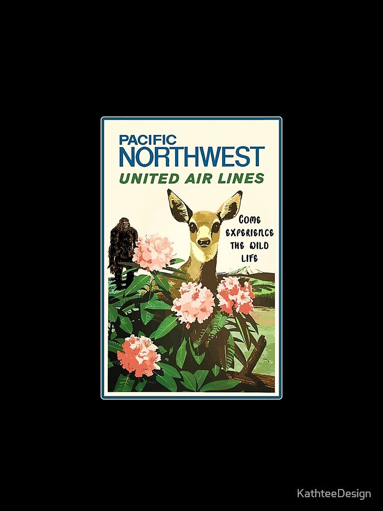 Vintage Travel Poster by KathteeDesign