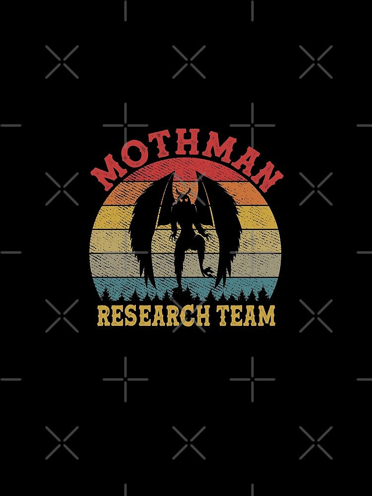 Mothman Research Team Cryptid Vintage Monster Conspiracy by ChromanautMerch