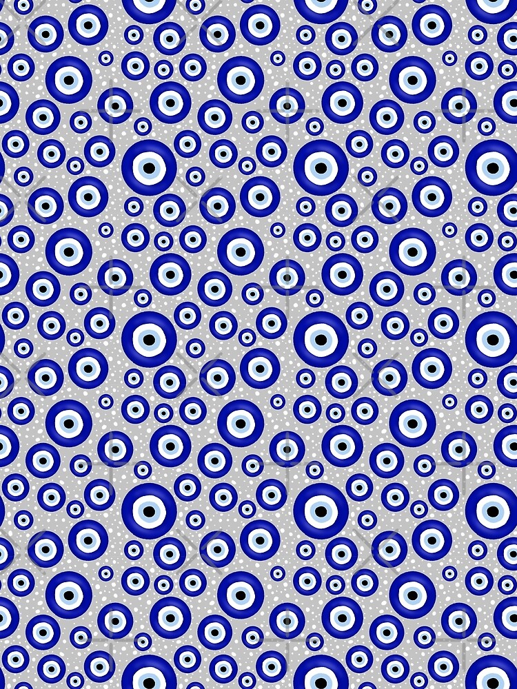 Evil eye dotwork protection pattern by littlethistle