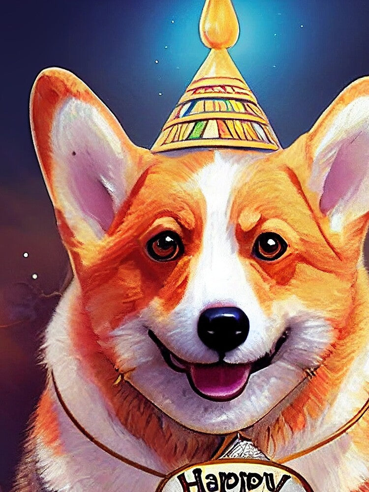 happy corgi by Aliveforfun