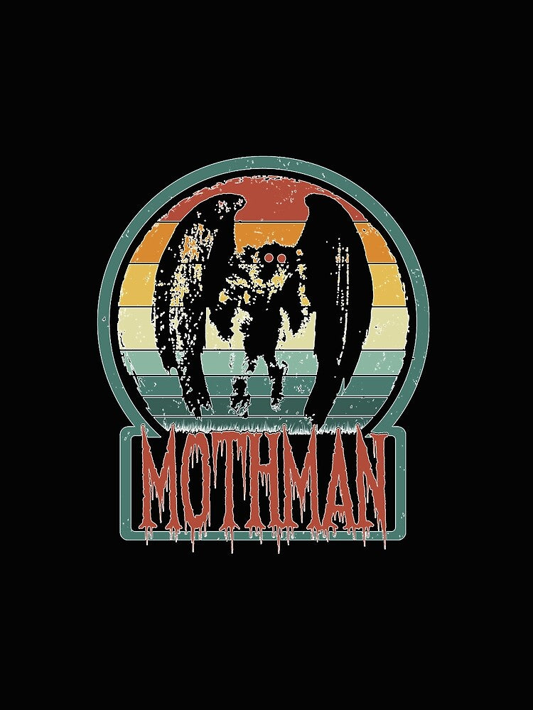 Mothman - Retro Vintage Point Pleasant, WV Cryptid Gift by jamesbailey12