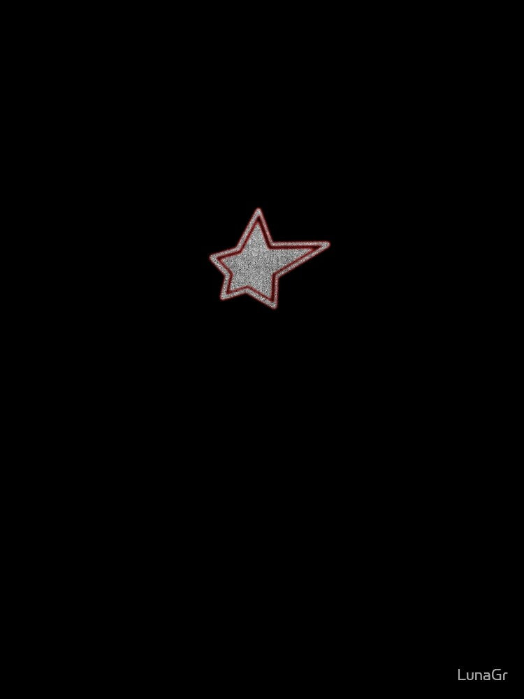 red y2k star by LunaGr