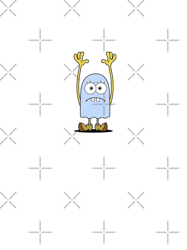 Sad Ghost Spongebob Halloween by IceyDel