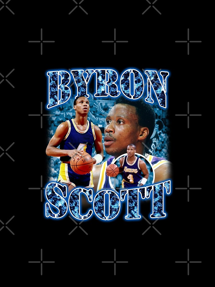 Byron Scott Basketball Retro 80s 90s Bootleg Rap Style by PaulLoden