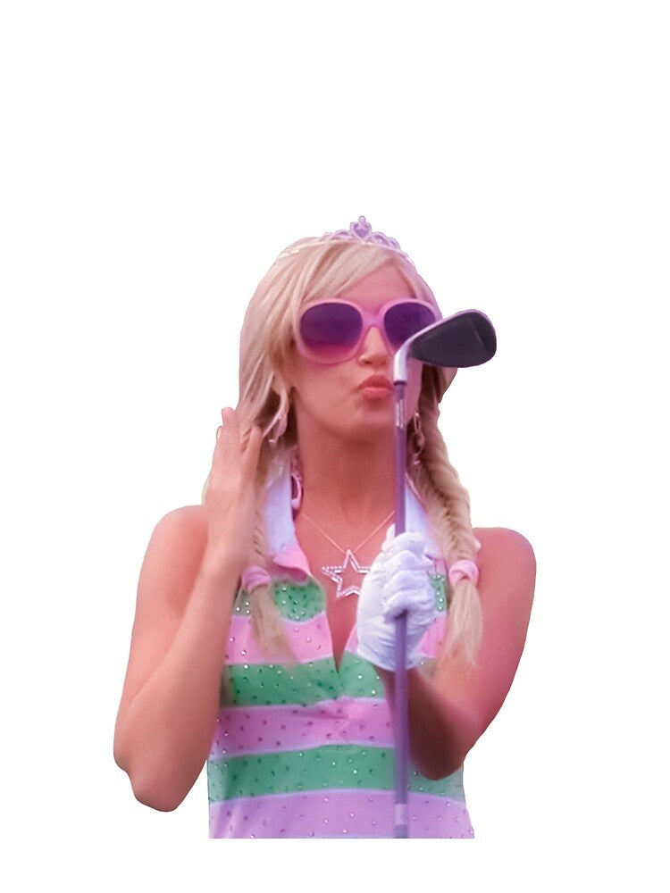 sharpay plays golf by inyourcar