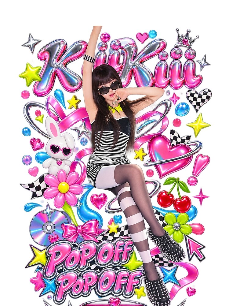 Racing Grid Y2K Leesol KIIIKIII Pop Off Pop Off by Valereekmerch