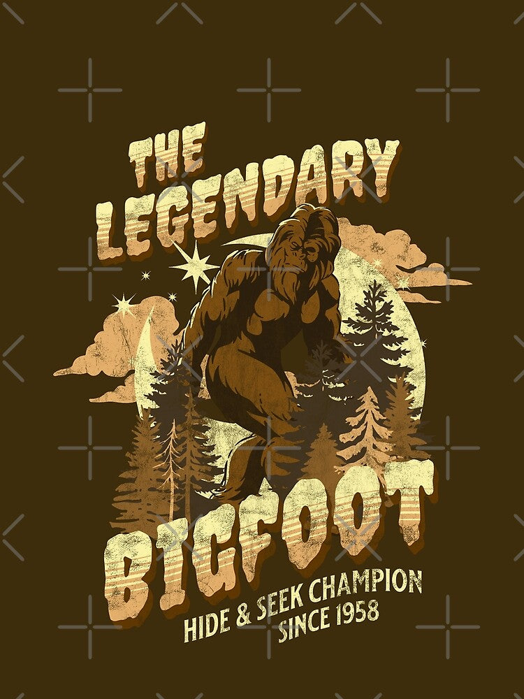 the legendary bigfoot by hunnydoll