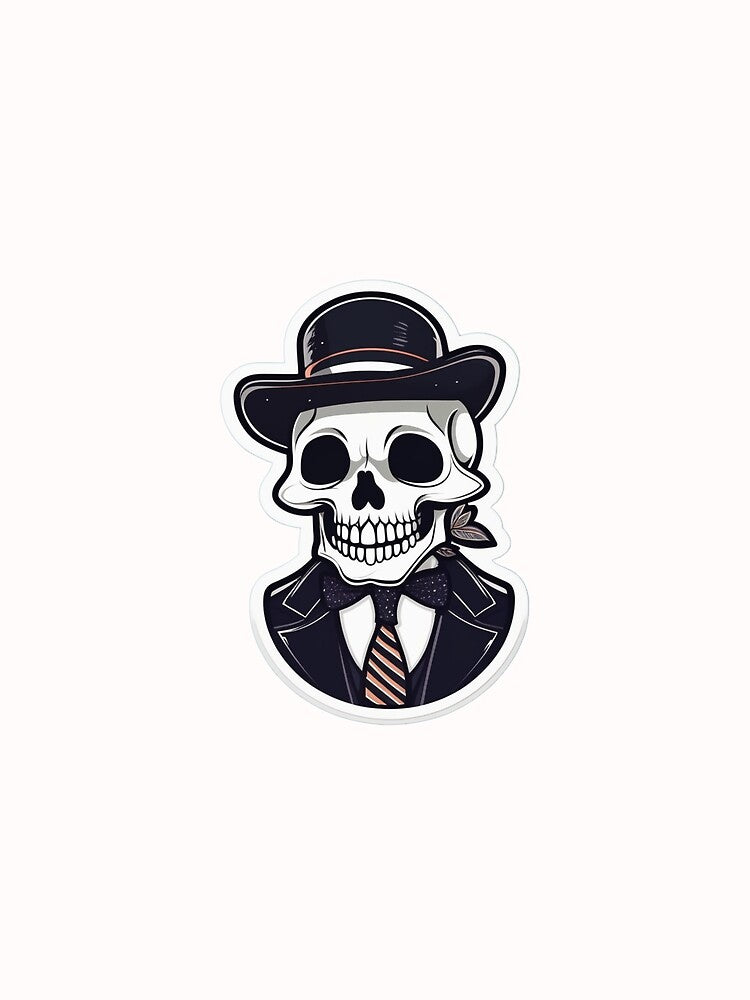 Preppy skeleton by JIGUWORLD