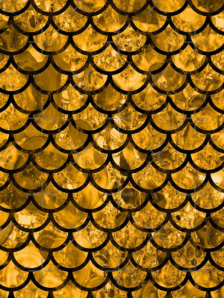 Gold Dragon Scales by HomeLivingCo