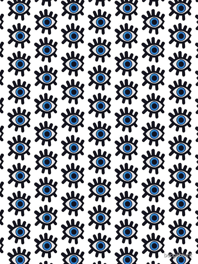 Evil Eye for Protection Patch Design by boopsblunt
